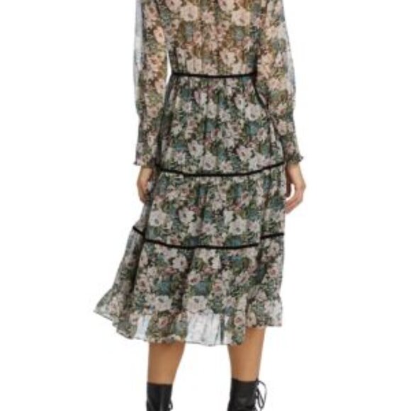 En Saison Floral Print Midi-Dress Size XS - Picture 11 of 14